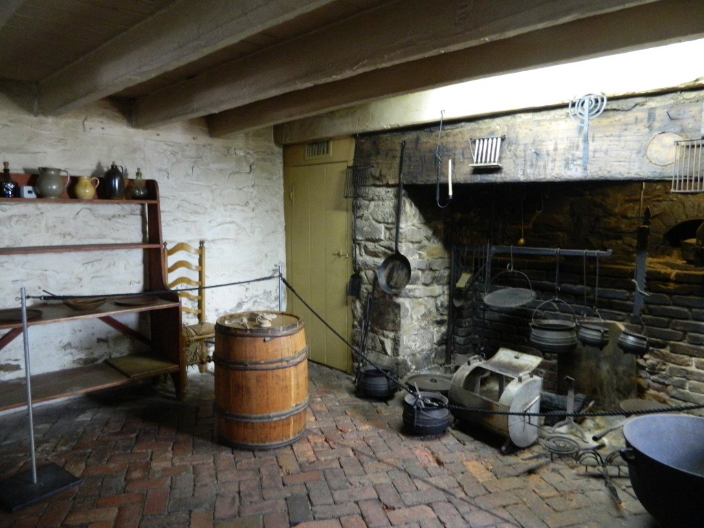 Inside the Old stone House in Georgetown