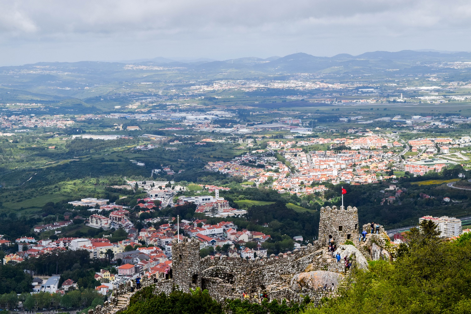 View from the Castelo dos Mouros