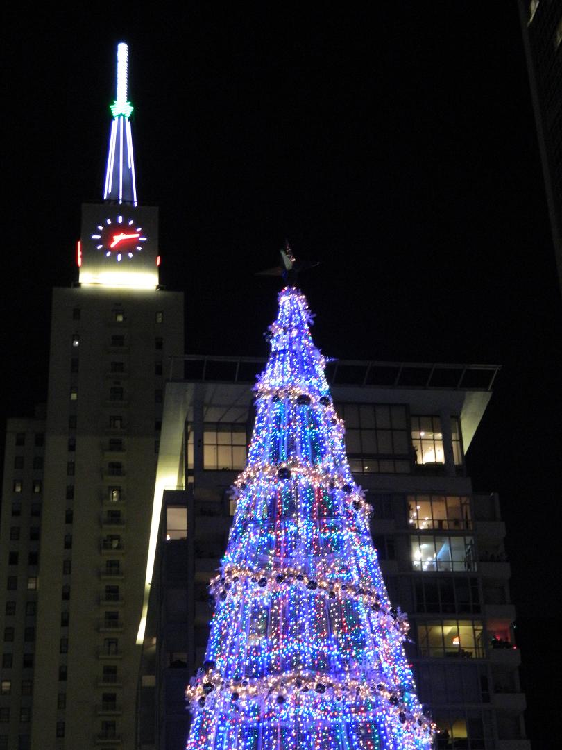 2013 Downtown Dallas Christmas tree lighting