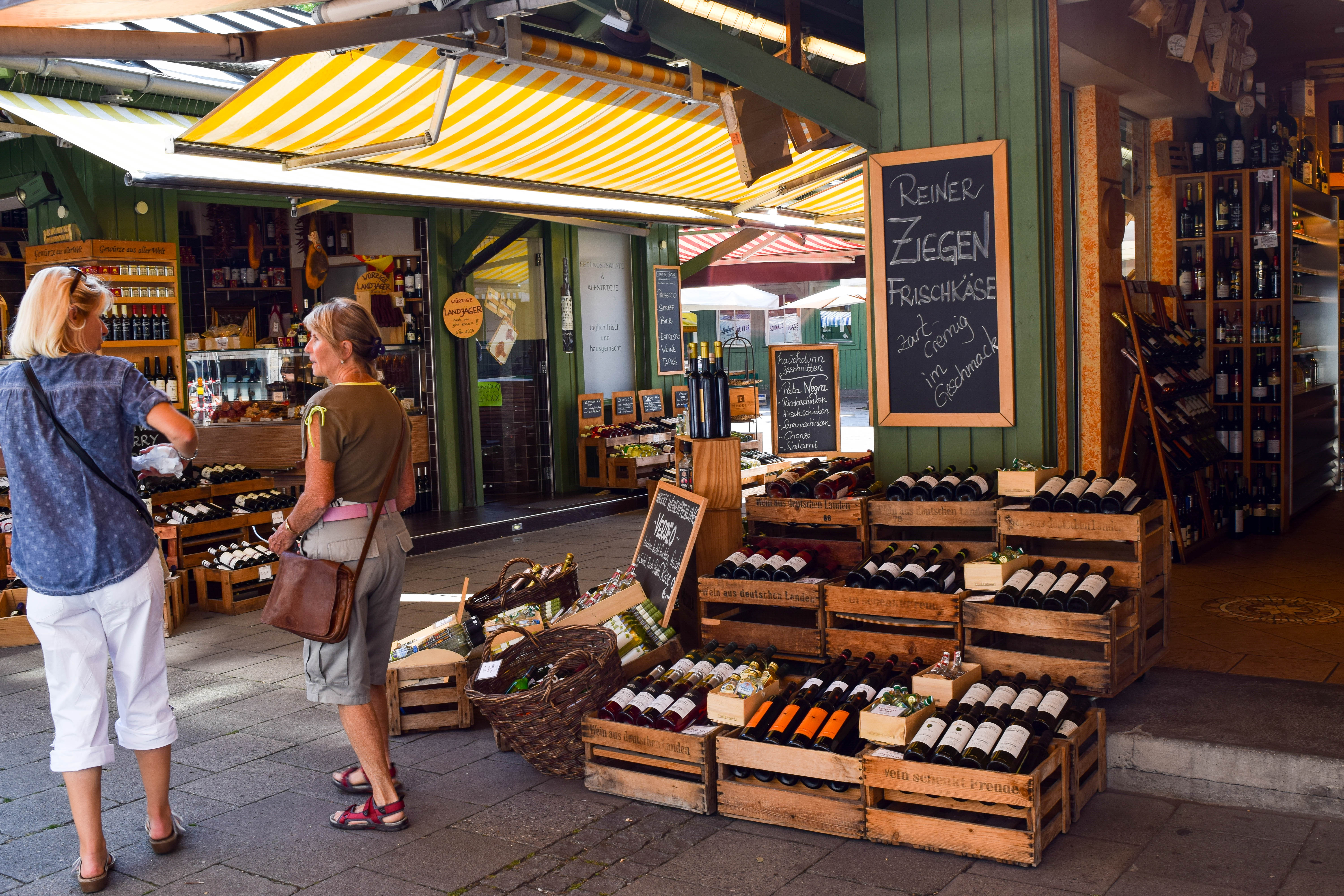 Viktualienmarkt in Munich, Germany