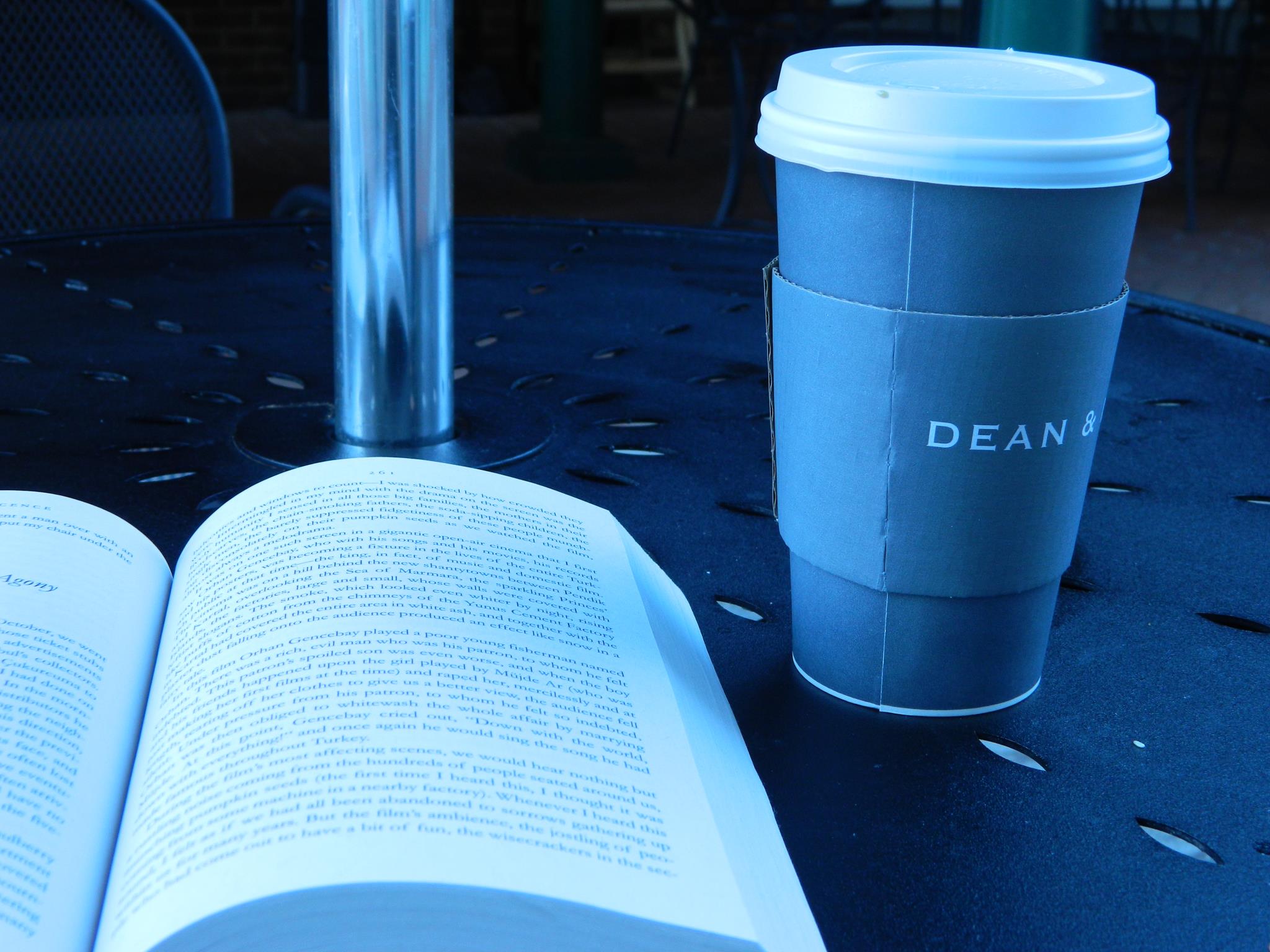 A Book and Coffee